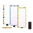 Magnetic Fridge Notepad with Pen Holder