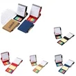 Vertical Coiled Notepad with Sticky Notes Set