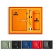 Premium A5 Notebook & Tumbler Gift Set with Pen & USB