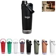 20oz Stainless Steel Shaker Bottle with Storage Base