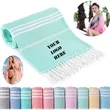 Cotton Beach Turkish Bath Towels