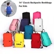 14" Classic Backpacks Bookbags For Kids