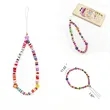 Charms Beaded Phone Lanyard Wrist Strap