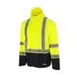 Class 3 Ripstop Wind and Rain Jacket - Hi-Vis Green