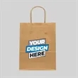 Paper Shopping Bag with Twisted Handle