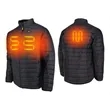 Men's Heated Puffer Jacket Kit - Black