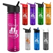 Garyline® Slim Fit Bottle with Flip-Straw Lid - 24 oz.