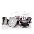 Baldoni Coasters & Stanford Stemless Wine Set