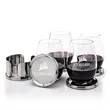 Baldoni Coasters & Carlita Stemless Wine Set