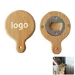 Bamboo Magnetic Bottle Opener With Wooden Handle