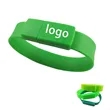 16GB Silicone Wristband USB Flash Drive With Logo