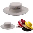 Vibrant Wide-Brim Wool Felt Hats