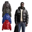 Men's Hooded Cotton Jacket Heavyweight Casual Outerwear