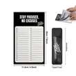 50-Sheet Magnetic Message Board & Pen Holder Set
