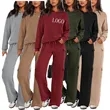 Women's Hoodie Sweatshirt Set Casual Two Piece Outfit