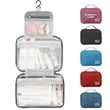 Foldable Polyester Toiletry Bag w/ Hook