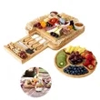 Customized Large Bamboo Cheese Board Set