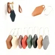 Hotel Diamond Shaped PU Leather Keychain
