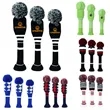 3Pcs Knit Golf Club Head Covers