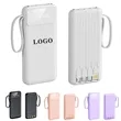 10,000mAh Power Bank with LCD Display and Flashlight