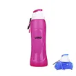 17 Oz Collapsible Water Bottle With Clip
