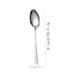20.5 cm Personalized metal spoon, kitchen utensils.