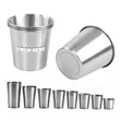 6OZ Mini Single Wall Stainless Steel Pint Cups