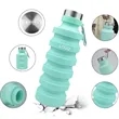 27 Oz Collapsible Silicone Water Bottle