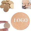 Classic Solid Wood Round Game Tokens