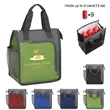 9-Can Color-Block Insulated 300D Oxford Cooler Bag