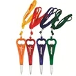 2 In 1 Beer Bottle Opener Ballpoint Pen W/ Lanyard Imprinted