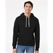 J. America Men's Triblend Fleece Hooded Sweatshirt