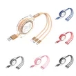 Retractable 3-in-1 Charging Cable