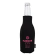 Koozie® Zip-Up Bottle Cooler with Opener