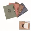 PU Leather A5 Binder Refillable Planner Notebook With Writin