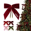 Velvet Bows for Christmas Tree