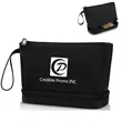 Portable Double Layer Cosmetic Bag