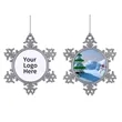 Metal Snowflake Christmas Ornament