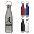 16 Oz Cola Shaped Water Bottle W/ Bamboo Lid