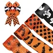 Halloween Polyester Ribbon Rolls For Gift Wrapping And Craft