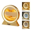 Desktop Moving Sand Art Lamp With LED Light For Home Decor