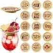 Bamboo Wine Glass Charcuterie Fruit Topper