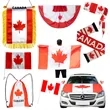 Canada World Cup Fan Kit - Flags, Scarf, Car Cover