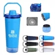 24 Oz Multi-Use Shaker Bottle with Handle and Mixing Lid