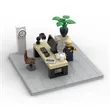 Custom Office Workspace - Built with Genuine LEGO® Elements