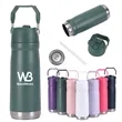22oz Insulated Stainless Steel Travel Bottle with Flip Top
