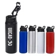 26 oz Single Wall Aluminum Water Bottle w/Spout