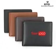 RFID Blocking Slim Leather Wallet