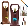 VinoChic PU Leather Wine Tote Bag