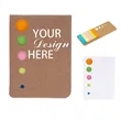 Mini Spiral Sticky Notepad & Flags